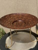 Turkish platter brown gold - Image 5