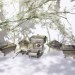 Silver serveware set of 7