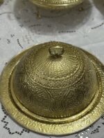 Large brass mandi platter - Image 5