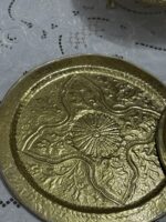 Large brass mandi platter - Image 6