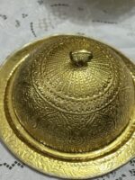 Large brass mandi platter - Image 3