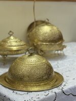 Large brass mandi platter - Image 8