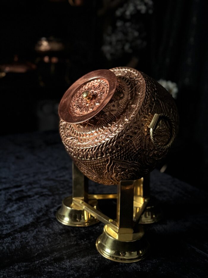 Copper nakshi daig - Image 4