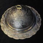 Silver mandi platter