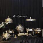 Silver brass set 6 pcs