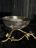 Grand butterfly bowl silver - Image 2