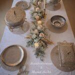 8 pcs Silver brass Set for intimate dinners