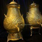 Tea dispenser 2.0 golden brass