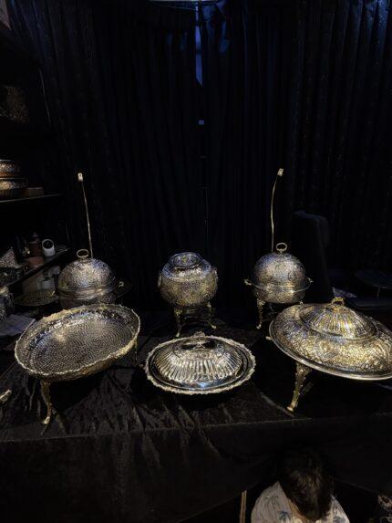 6 pcs Ganga jamni set