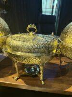 Small oval chafing dish 12”